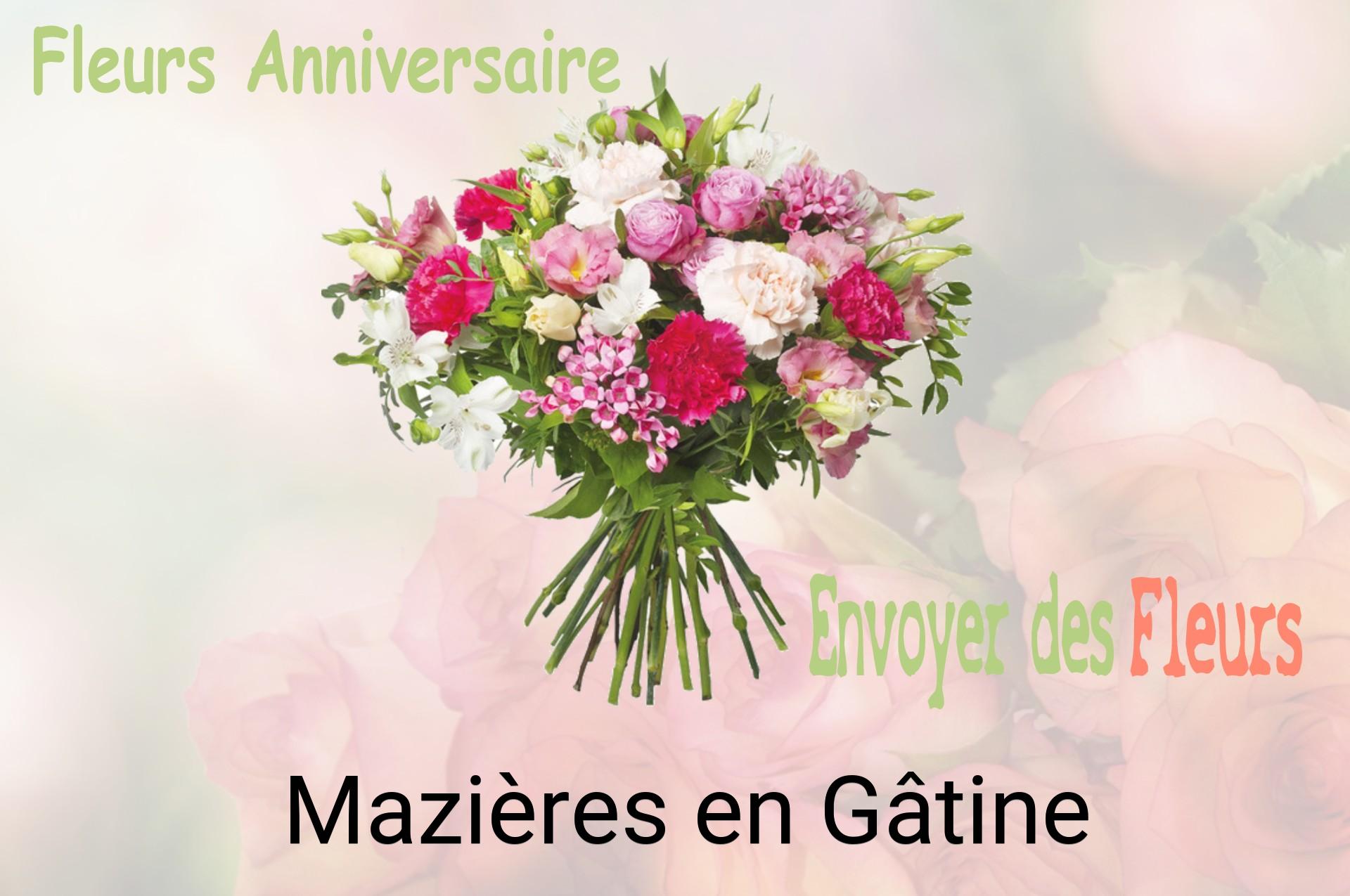 Bouquet de fleurs d’anniversaire livré à Mazières-en-Gâtine